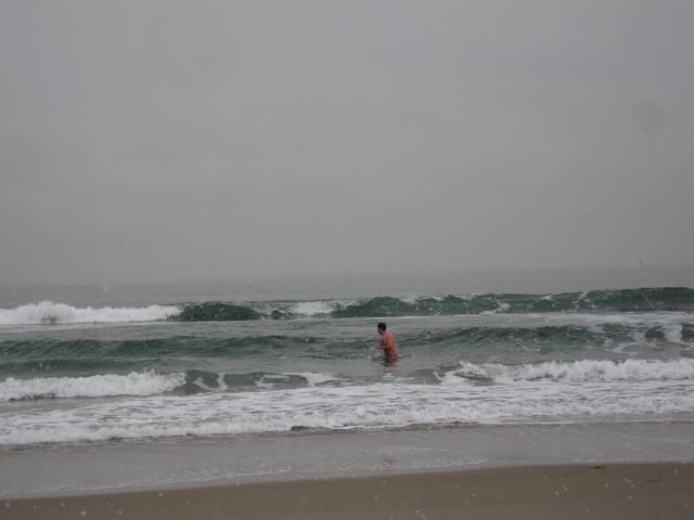 Jeff Spies an Oncoming Wave